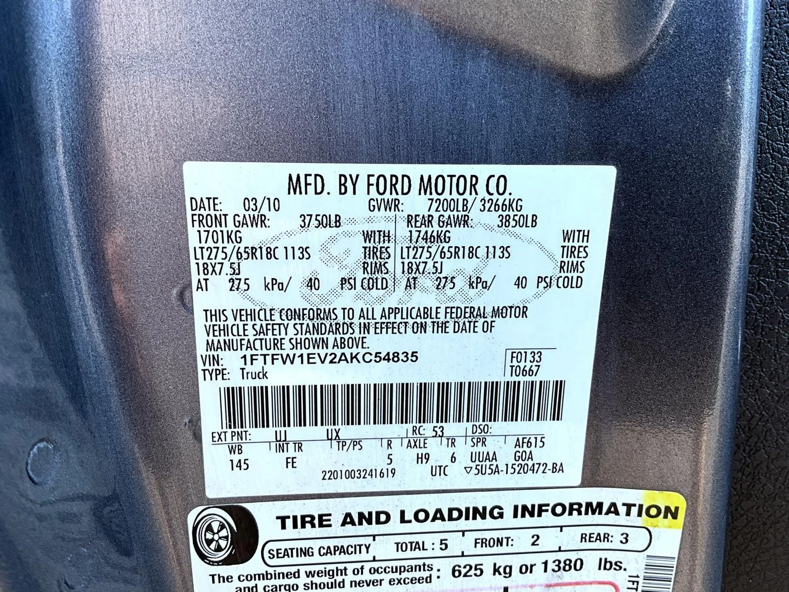 Used 2010 Gray Ford XL image 26