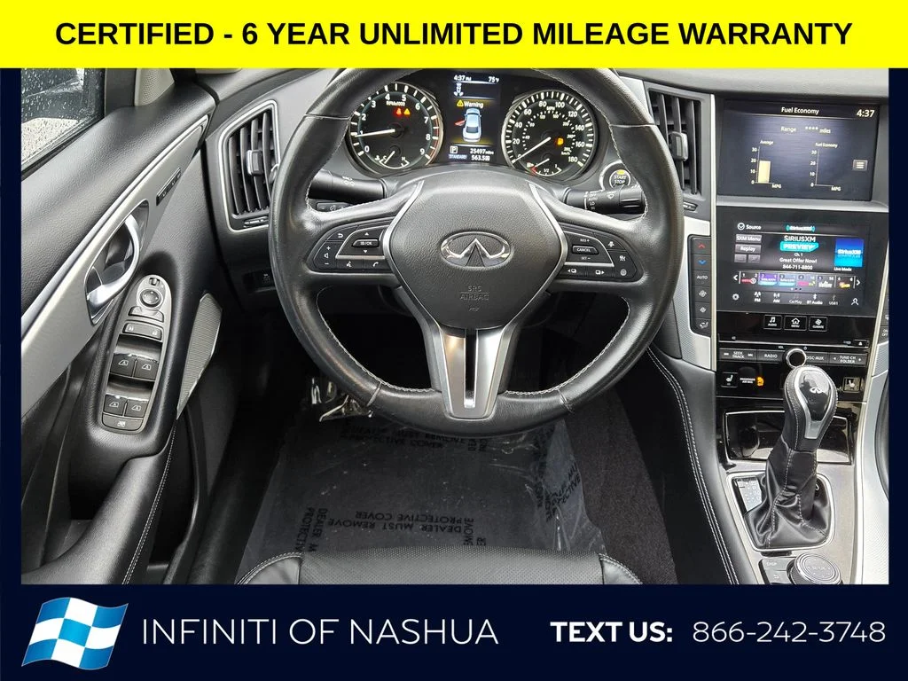 Certified Used 2023 Black INFINITI LUXE image 10