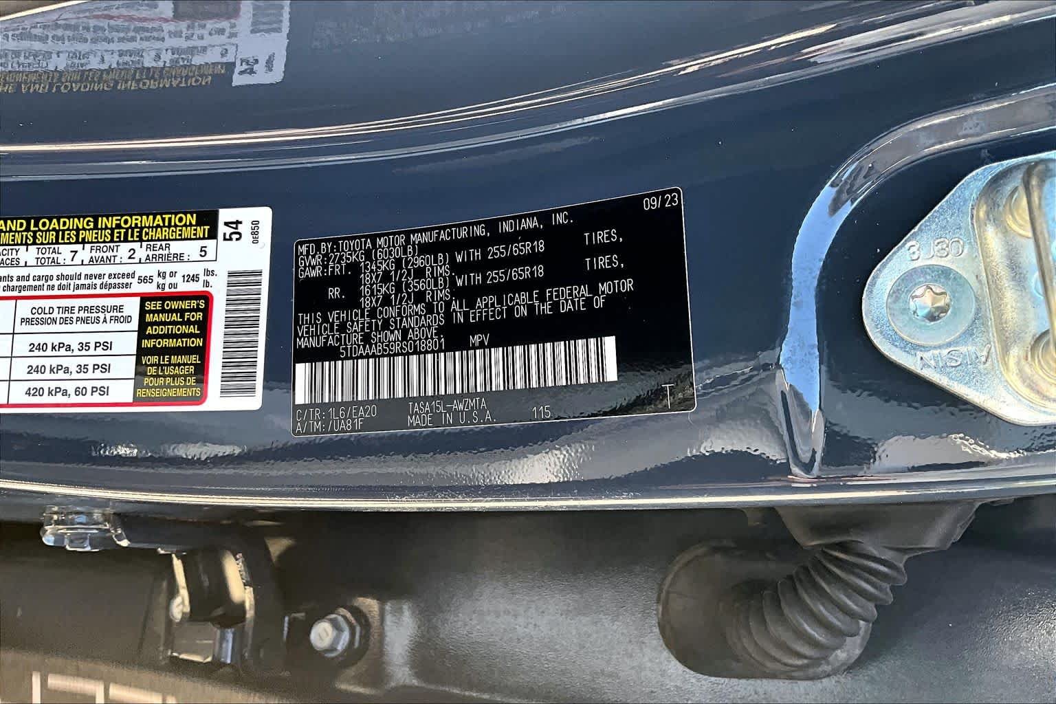 Certified Used 2024 Storm Cloud Toyota XLE image 36