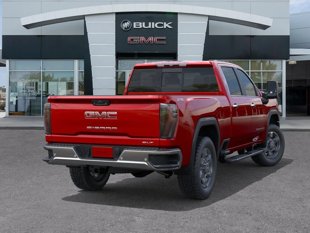 New 2026 Volcanic Red Tintcoat GMC SLT image 4