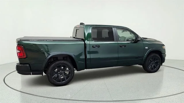 New 2026 Serrano-Green Metallic Exterior Paint RAM Laramie image 14