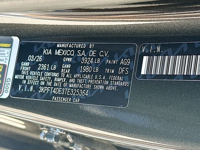 New 2026 Interstellar Gray Kia LXS image 31