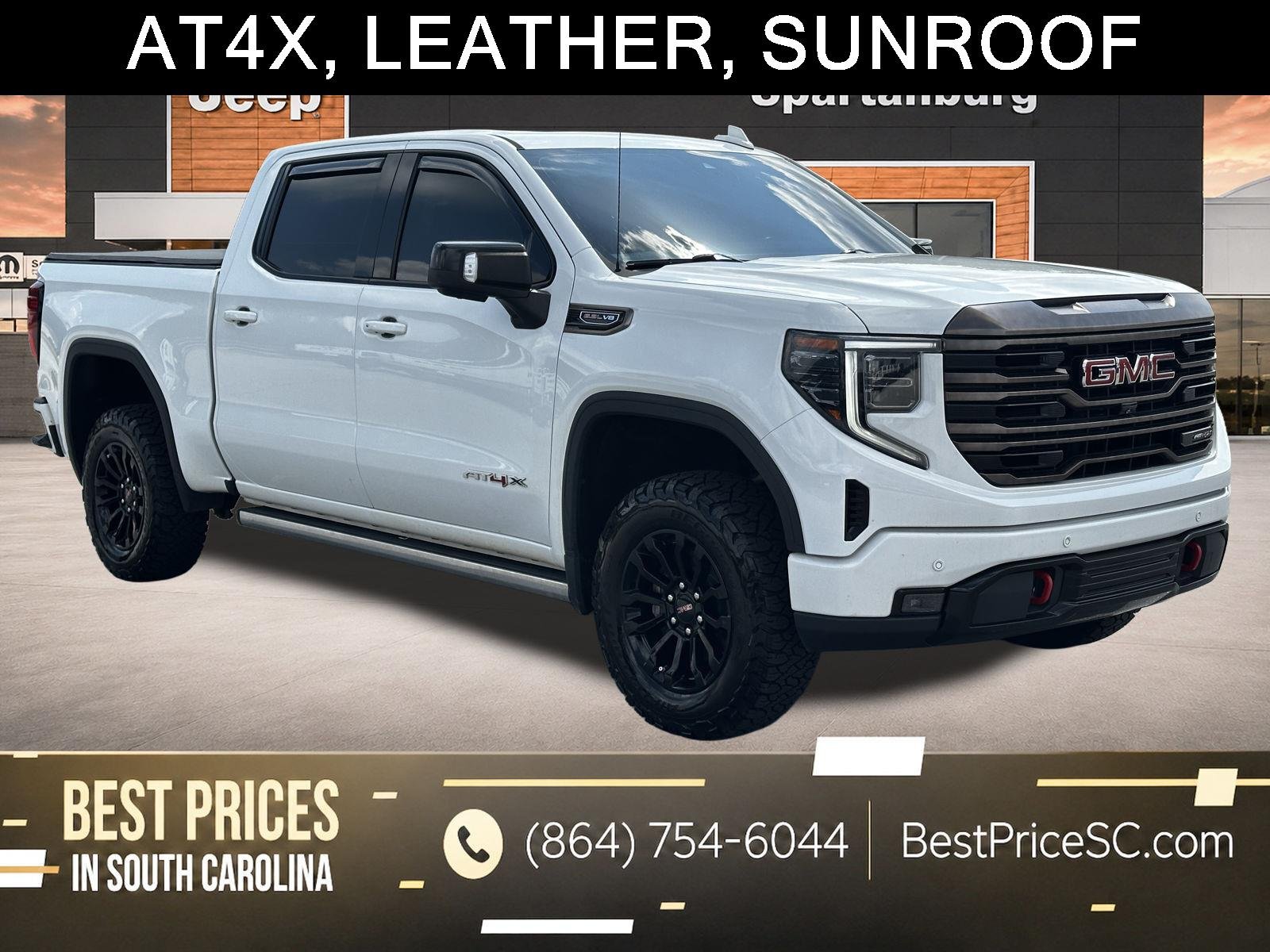 Used 2022 Summit White GMC AT4X image 1