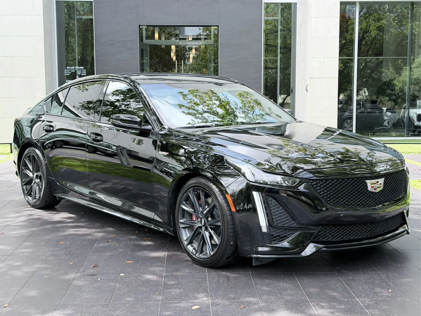 Certified Used 2022 Black Raven Cadillac V-Series image 3
