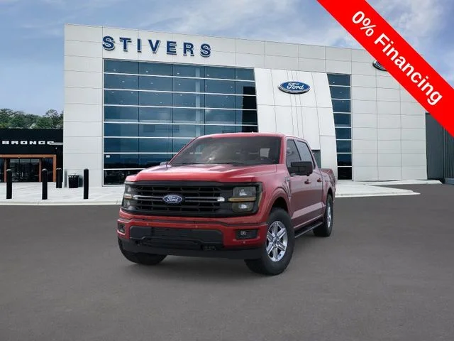 New 2026 Red Ford XLT image 3