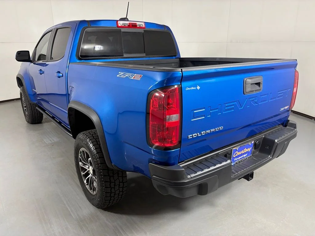 Used 2022 Blue Chevrolet ZR2 image 6