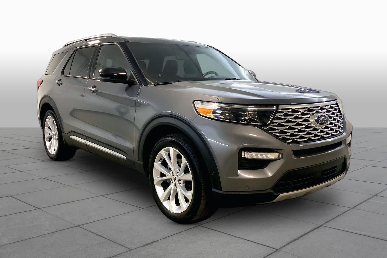 Used 2022 Carbonized Gray Ford Platinum image 2