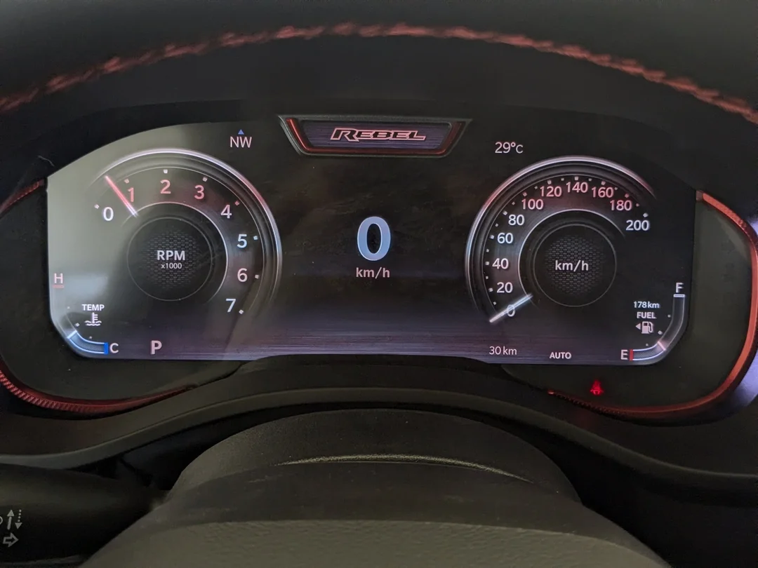 New 2026 Black RAM Rebel - - 4x4 - 420HP Turbo I6 - Adaptive Cruise Control - Park Assist & More! image 19