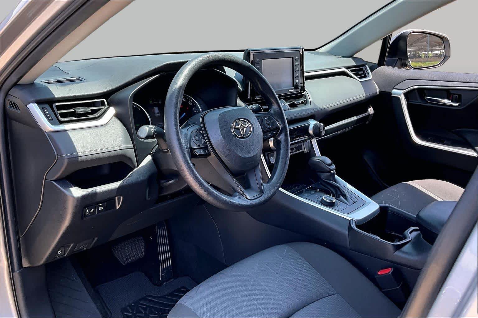 Used 2022 Silver Sky Metallic Toyota Hybrid XLE image 16