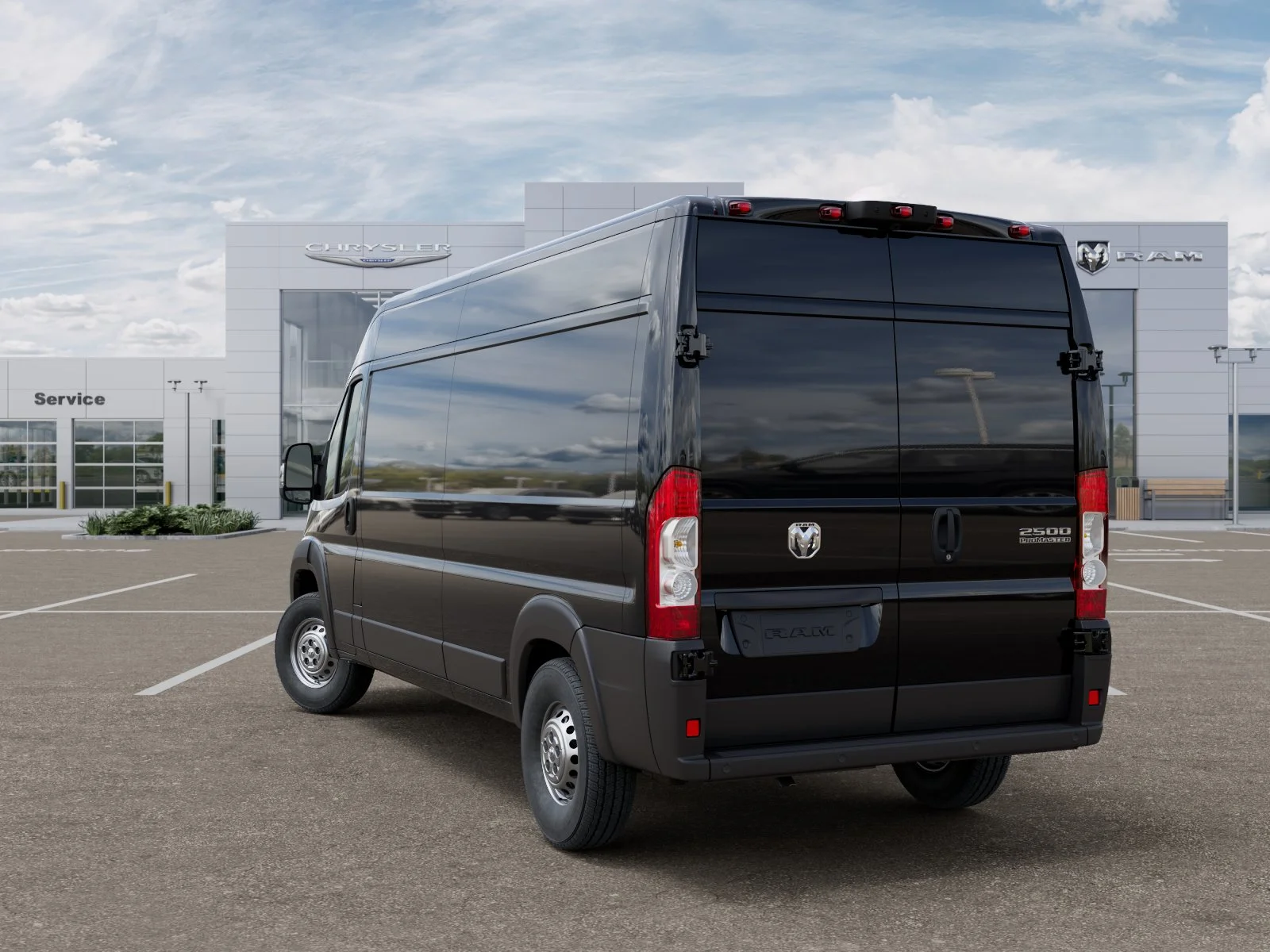 New 2026 Black Clear-Coat Exterior Paint RAM High Roof image 30