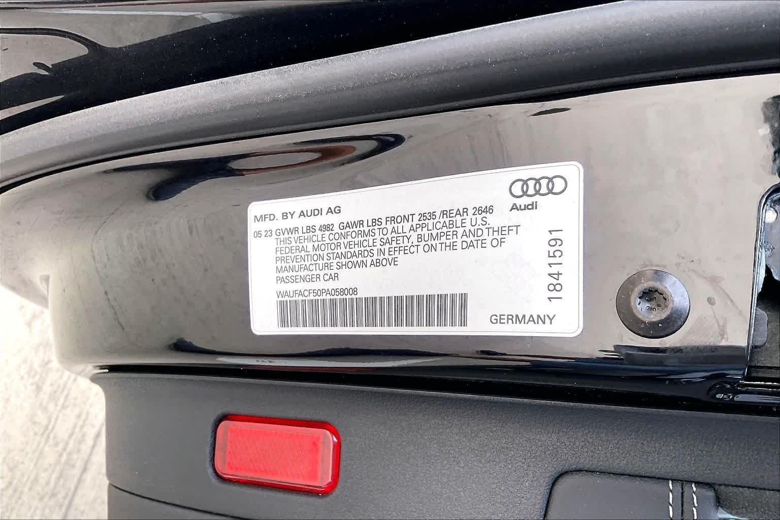 Used 2023 Mythos Black Metallic Audi S line Premium Plus image 33