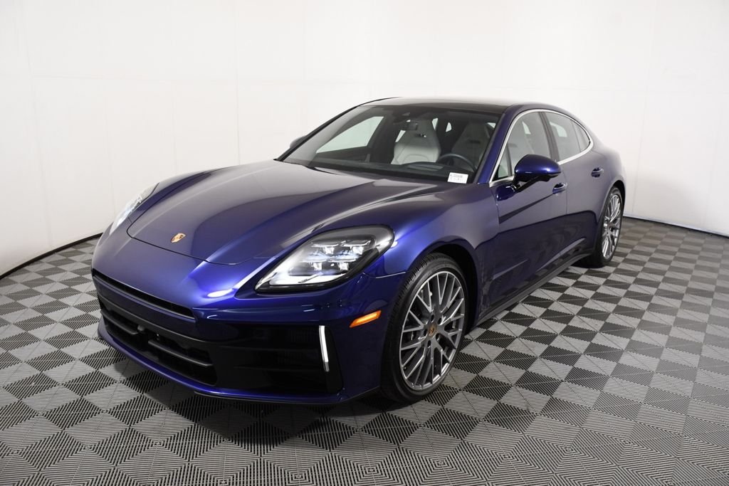Used 2024 Gentian Blue Metallic Porsche 4 image 1