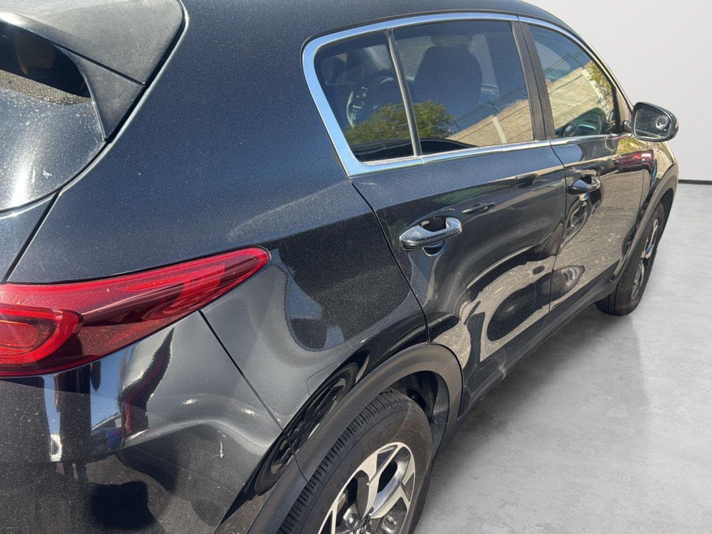 Used 2020 Black Cherry Kia LX image 8
