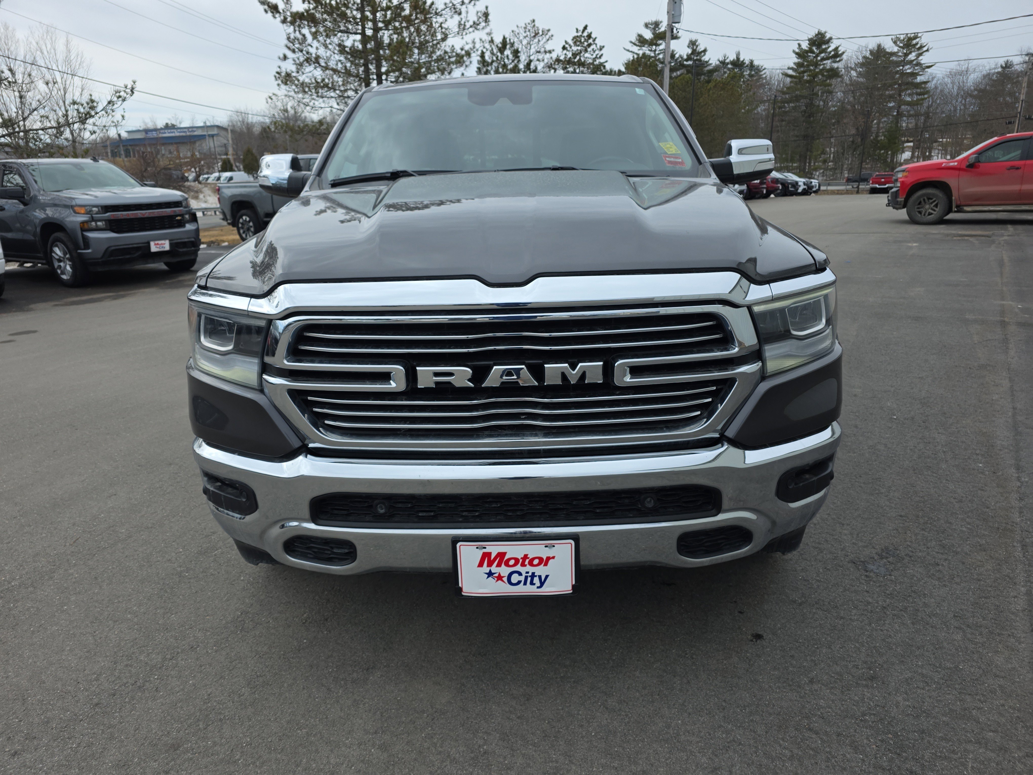 Used 2022 Granite Crystal Metallic Clearcoat Ram Laramie image 8