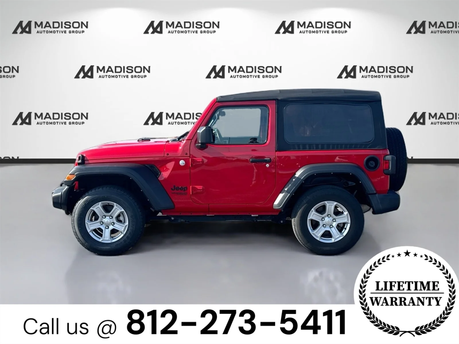 Used 2021 Red Jeep 80th Anniversary image 8