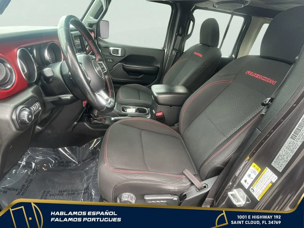 Used 2020 Gray Jeep Rubicon 4x4 image 14