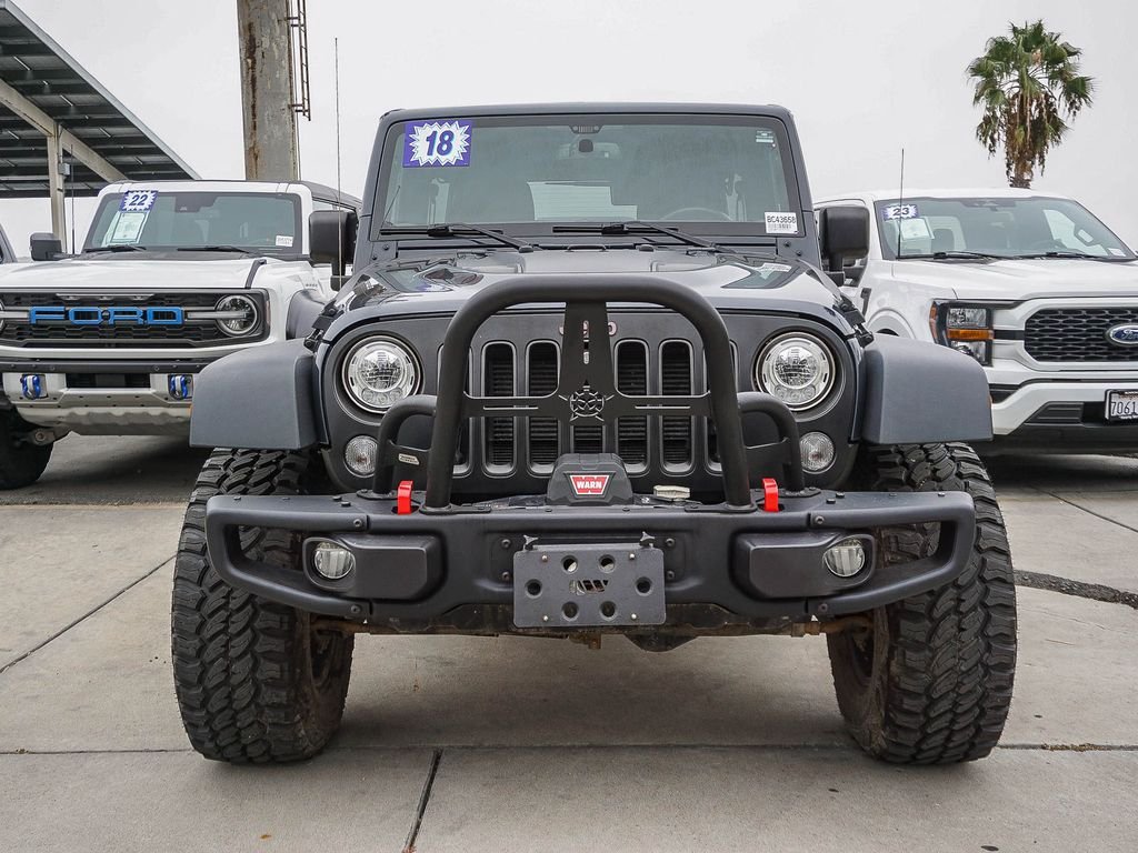 Used 2018 Black Jeep Unlimited Rubicon image 3