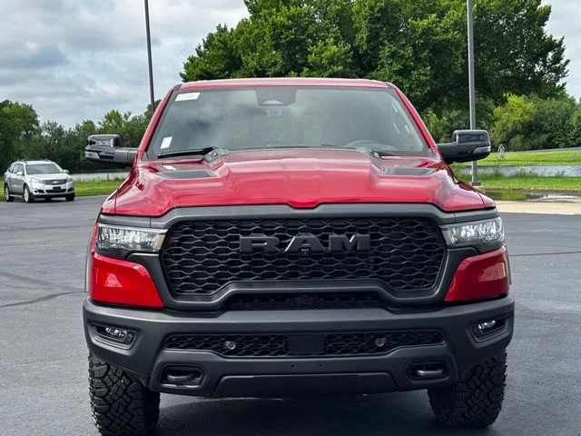 New 2026 Molten Red Pearl-Coat Exterior Paint RAM Rebel image 2