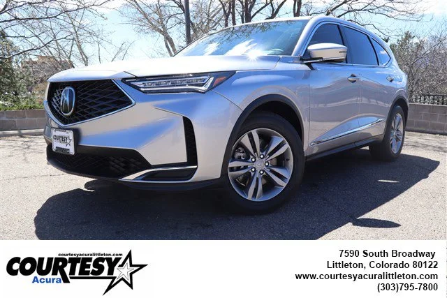 New 2026 Solar Silver Metallic Acura 4MDX image 1