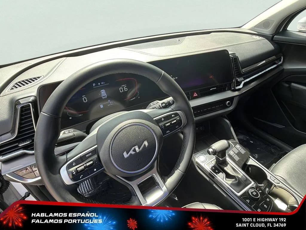 Used 2023 White Kia EX image 14