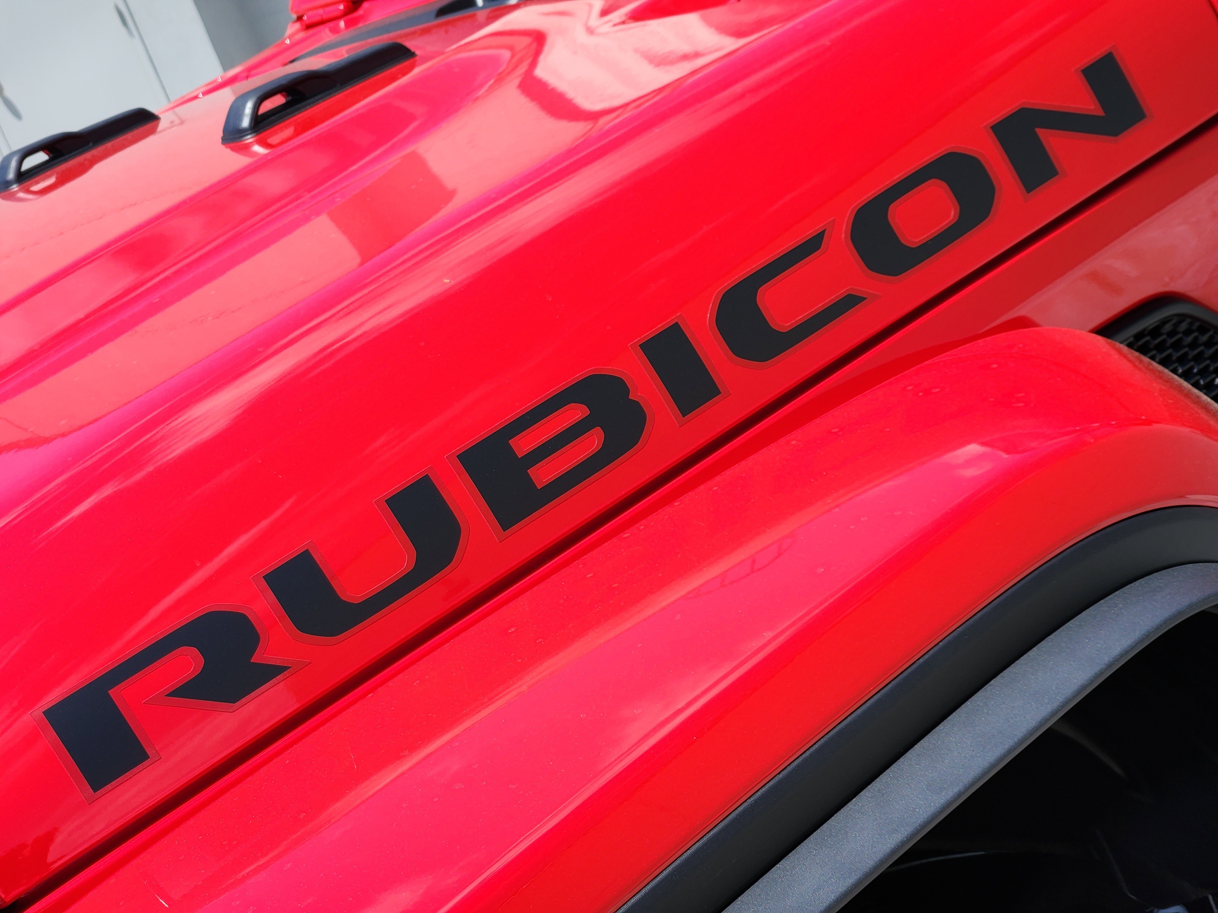 New 2026 Firecracker Red Clear-Coat Exterior Paint Jeep Rubicon X image 8