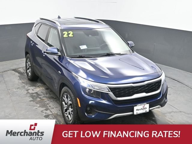 Used 2022 Blue Kia EX image 20