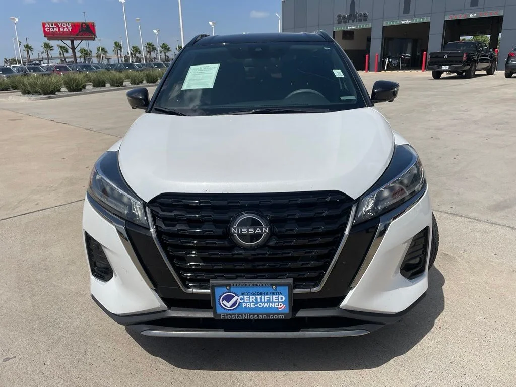 Certified 2024 Nissan Kicks SR with VIN 3N1CP5DV2RL503706 for sale in Edinburg, TX