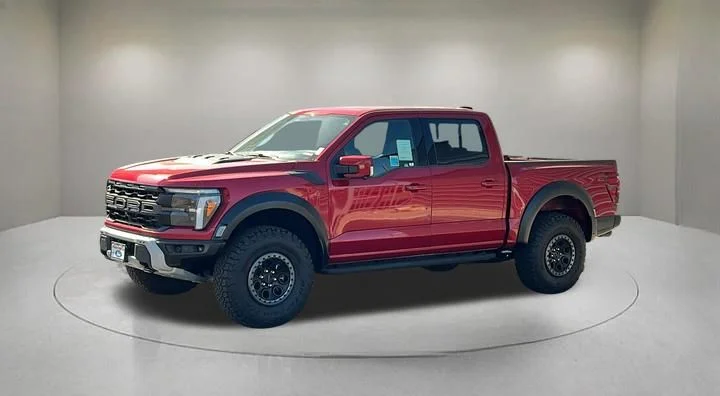 New 2025 Rapid Red Metallic Tinted Clearcoat Ford Raptor® image 2