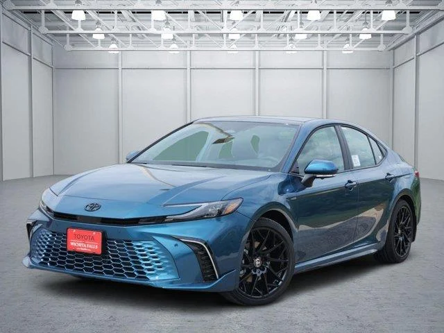 New 2026 Blue Toyota XSE Front-Wheel Drive image 1
