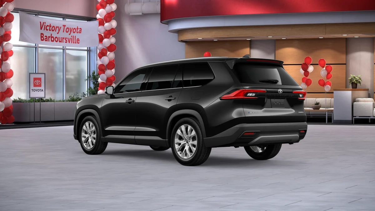 New 2026 Midnight Black Metallic Toyota Hybrid Limited image 6