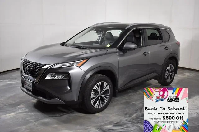Used 2021 Gray Nissan SV image 1