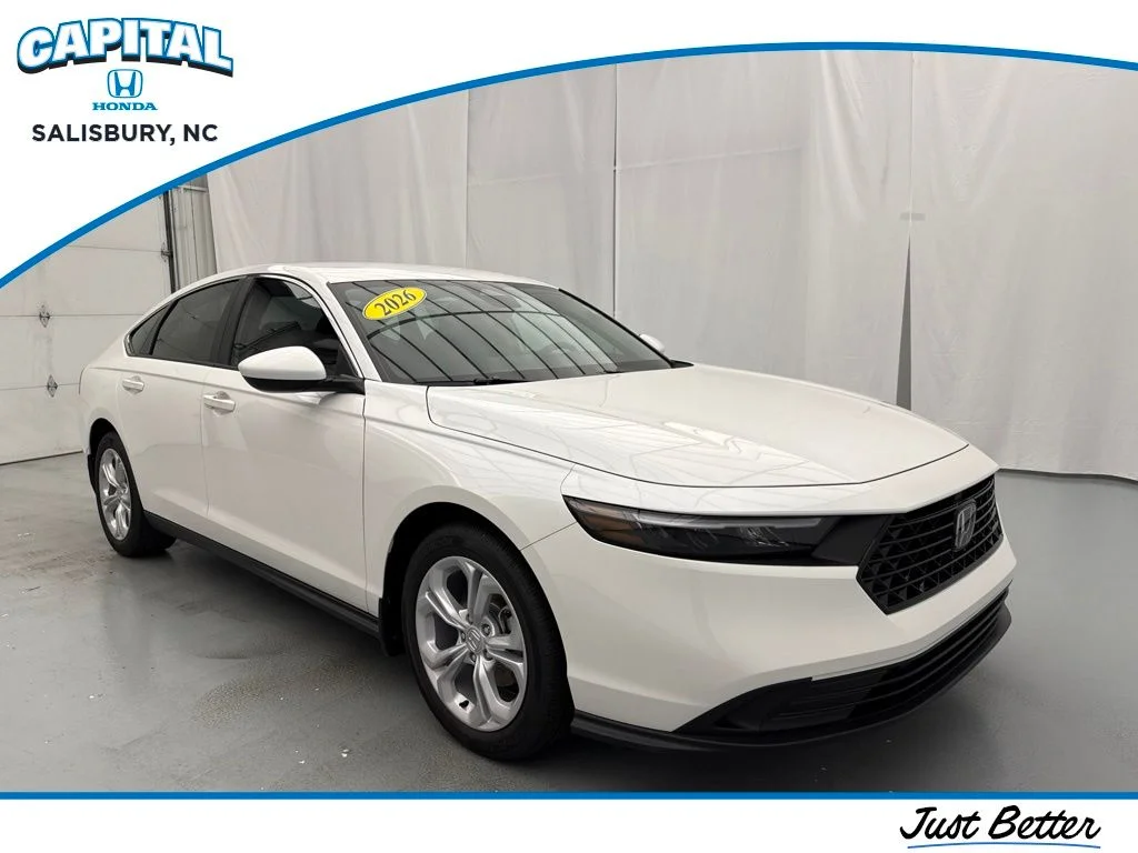 New 2026 Platinum White Pearl Honda LX image 1