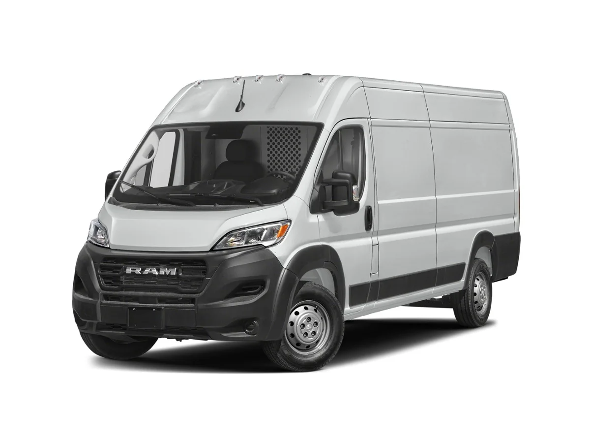 New 2026 Bright White Clearcoat Ram High Roof image 1