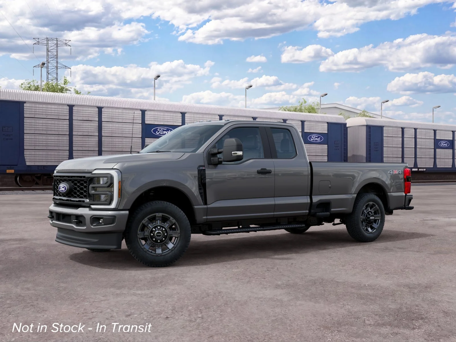 New 2027 Carbonized Gray Metallic Ford F-350® XL image 1