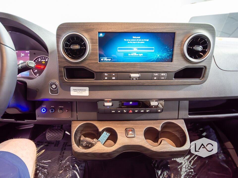 New 2024 Black Blue Mercedes-Benz 3500XD HIGH ROOF I4 DIESE image 21