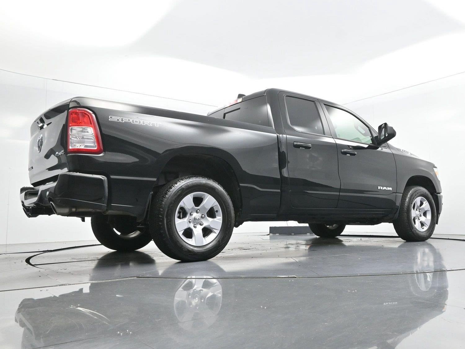 Used 2023 Diamond Black Crystal Pearlcoat Ram Big Horn image 48