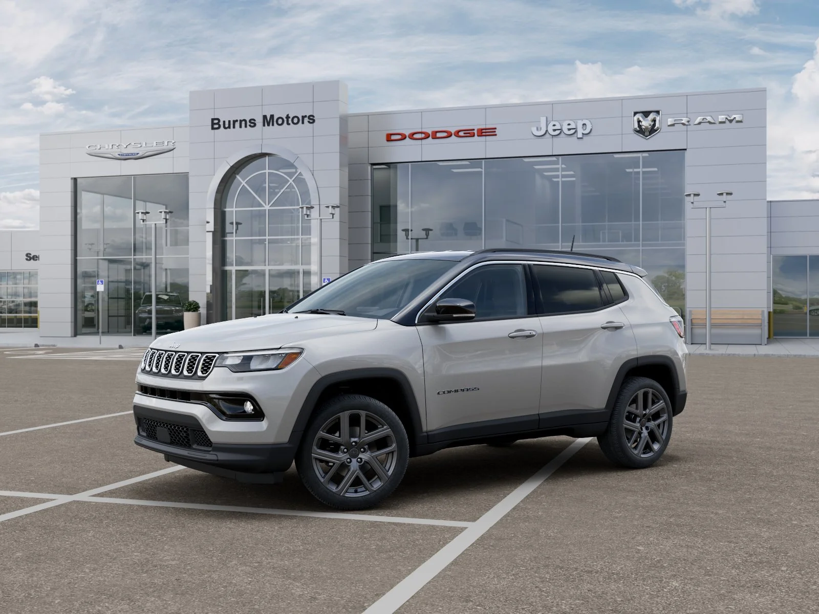 New 2026 Silver Zynith Metallic Clear-Coat Exterior Paint Jeep Limited Altitude image 28