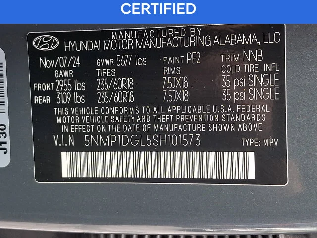 Certified Used 2025 Gray Hyundai SE image 27