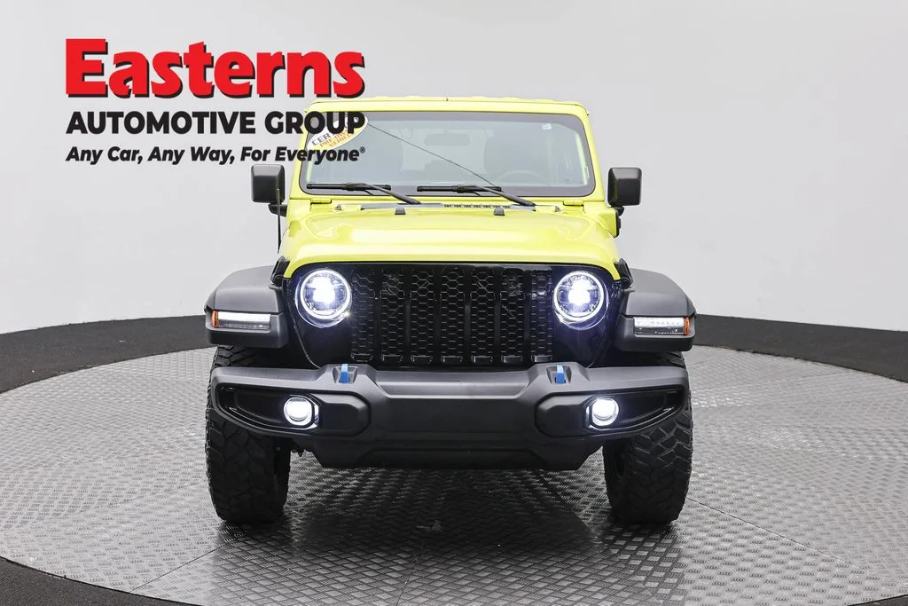 Used 2023 Yellow Jeep Willys 4xe image 2