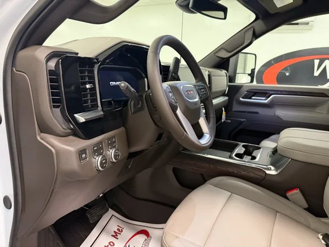 New 2026 Glacier White Tricoat GMC SLT image 12