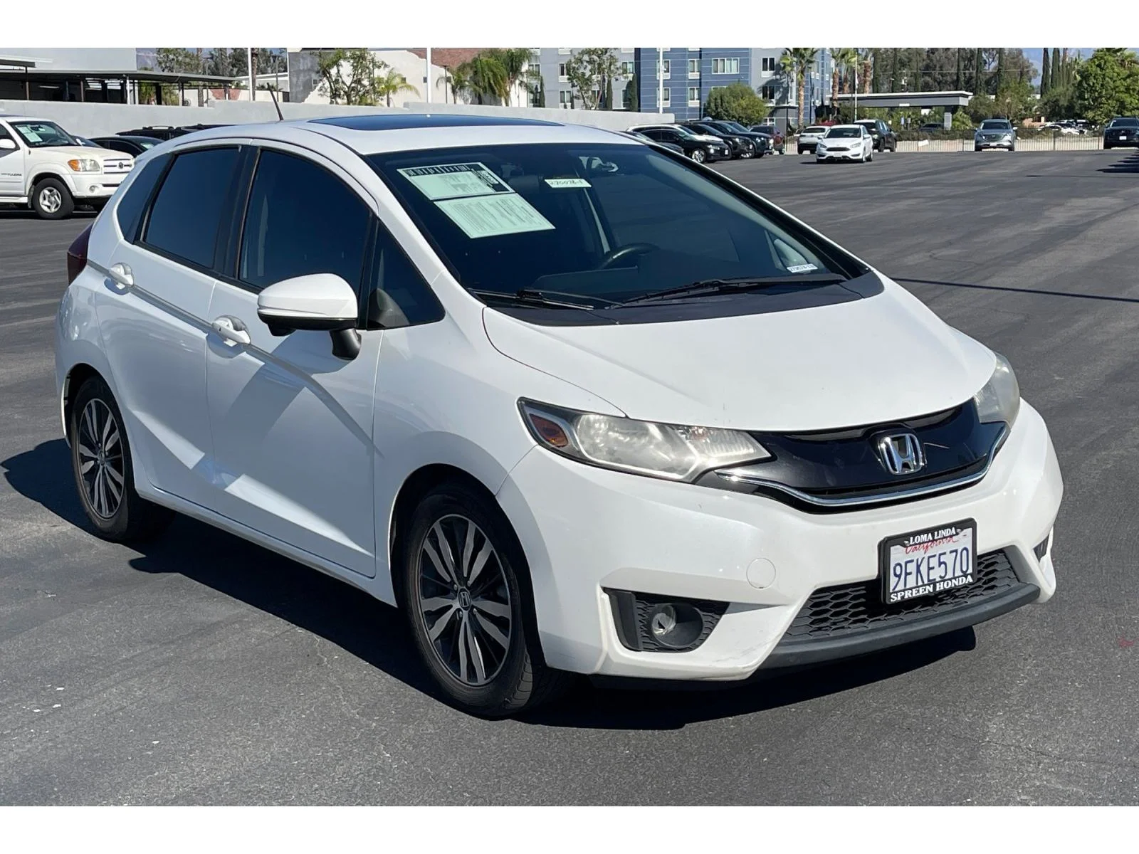 Used 2016 White Orchid Pearl Honda EX image 8