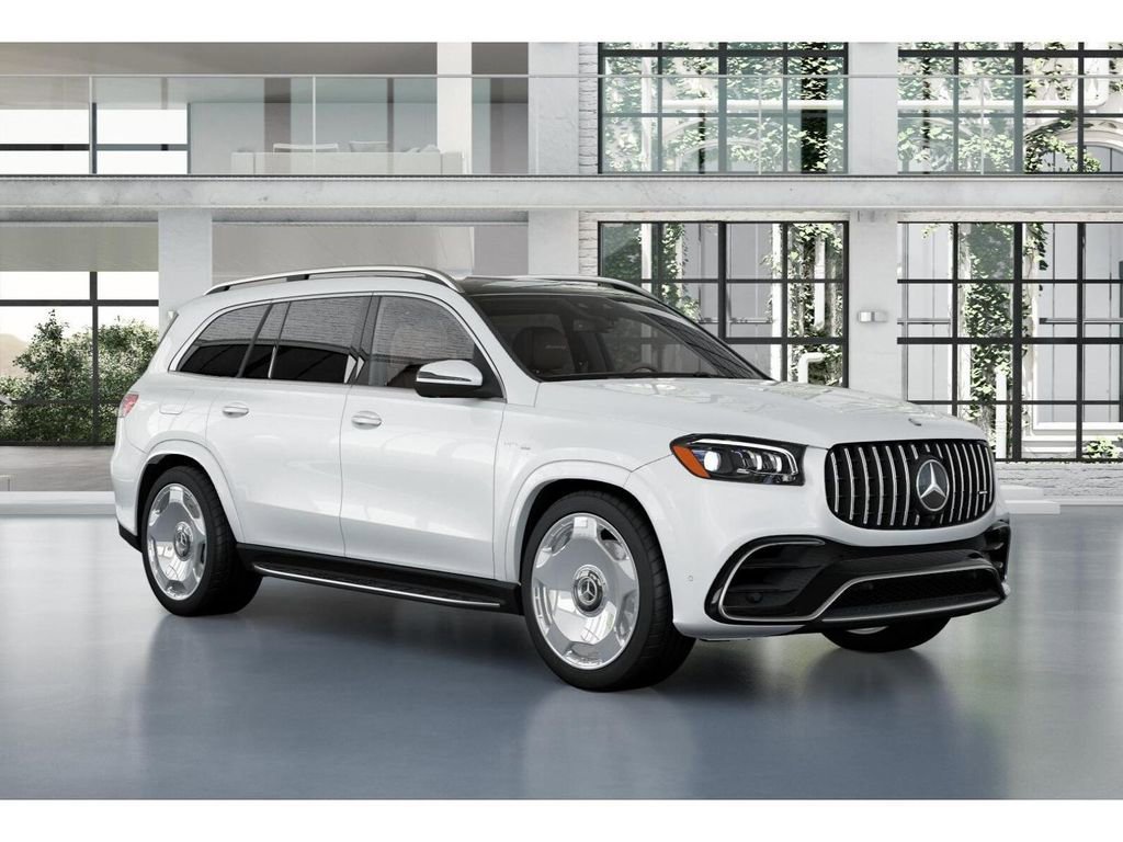 New 2026 MANUFAKTUR Moonlight White Metallic Mercedes-Benz AMG® GLS 63 4MATIC+ SUV image 53
