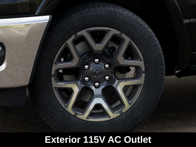 New 2026 Diamond Black Crystal Pearl-Coat Exterior Paint RAM Laramie image 10