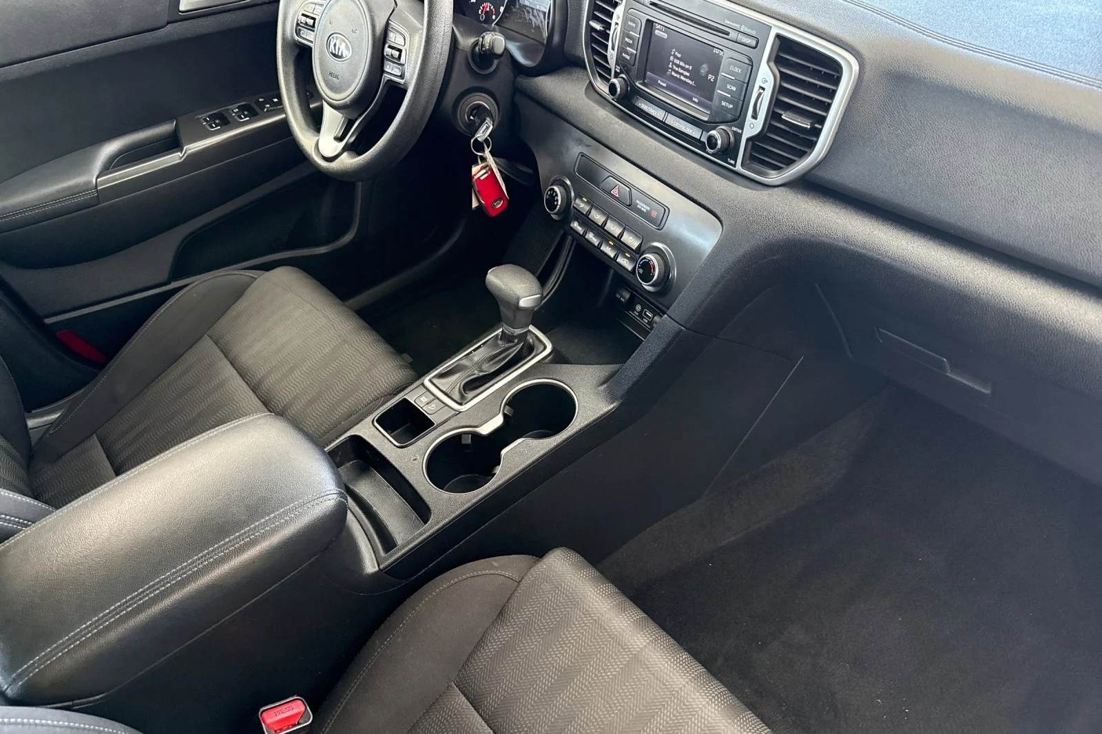 Used 2019 Black Cherry Kia LX image 16
