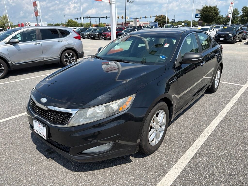Used 2013 Kia Optima LX with VIN 5XXGM4A75DG235617 for sale in Hampton, VA