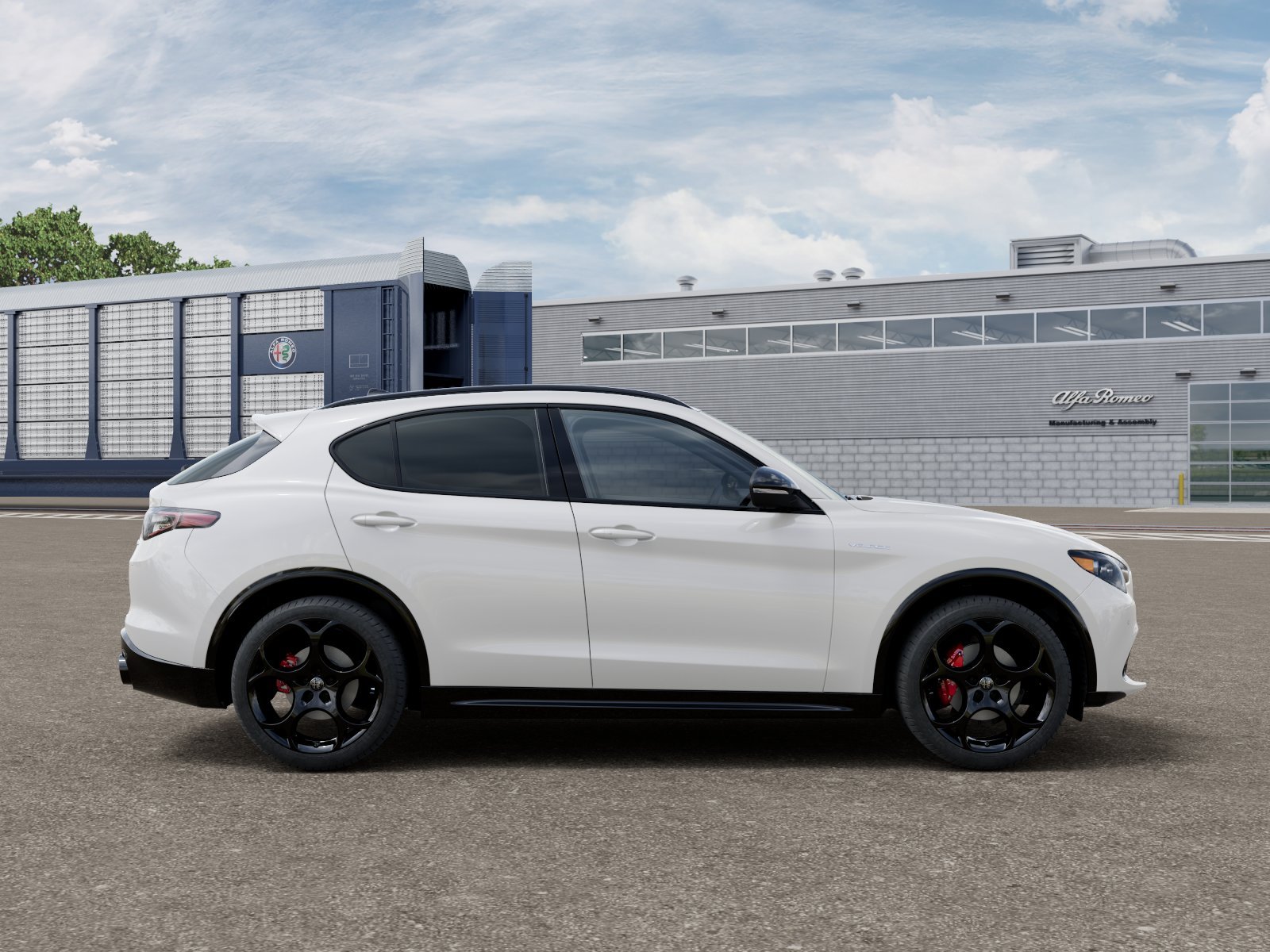 New 2026 Milano White Exterior Paint Alfa Romeo Base image 12