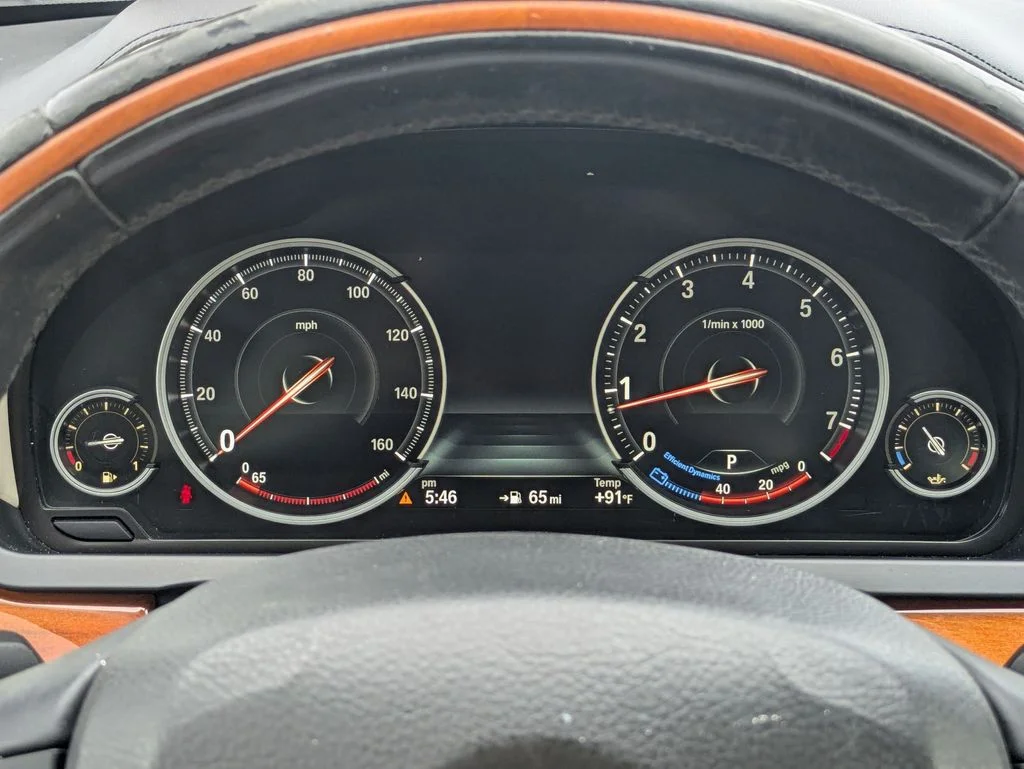 Used 2015 Gray BMW 750Li image 14
