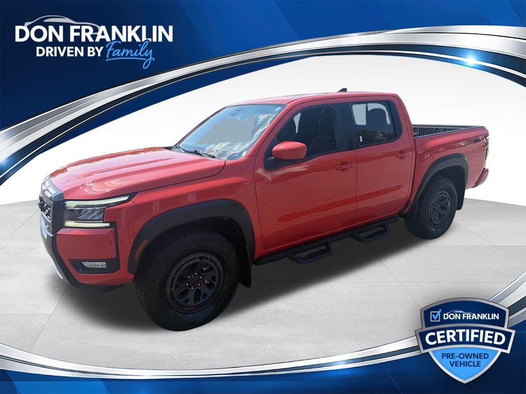 Used 2025 Orange Nissan PRO-4X image 1