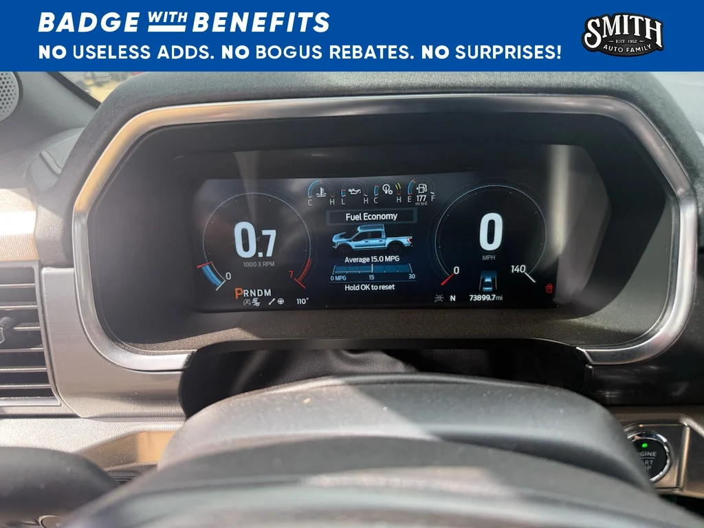 Certified Used 2023 Agate Black Metallic Ford Raptor image 17