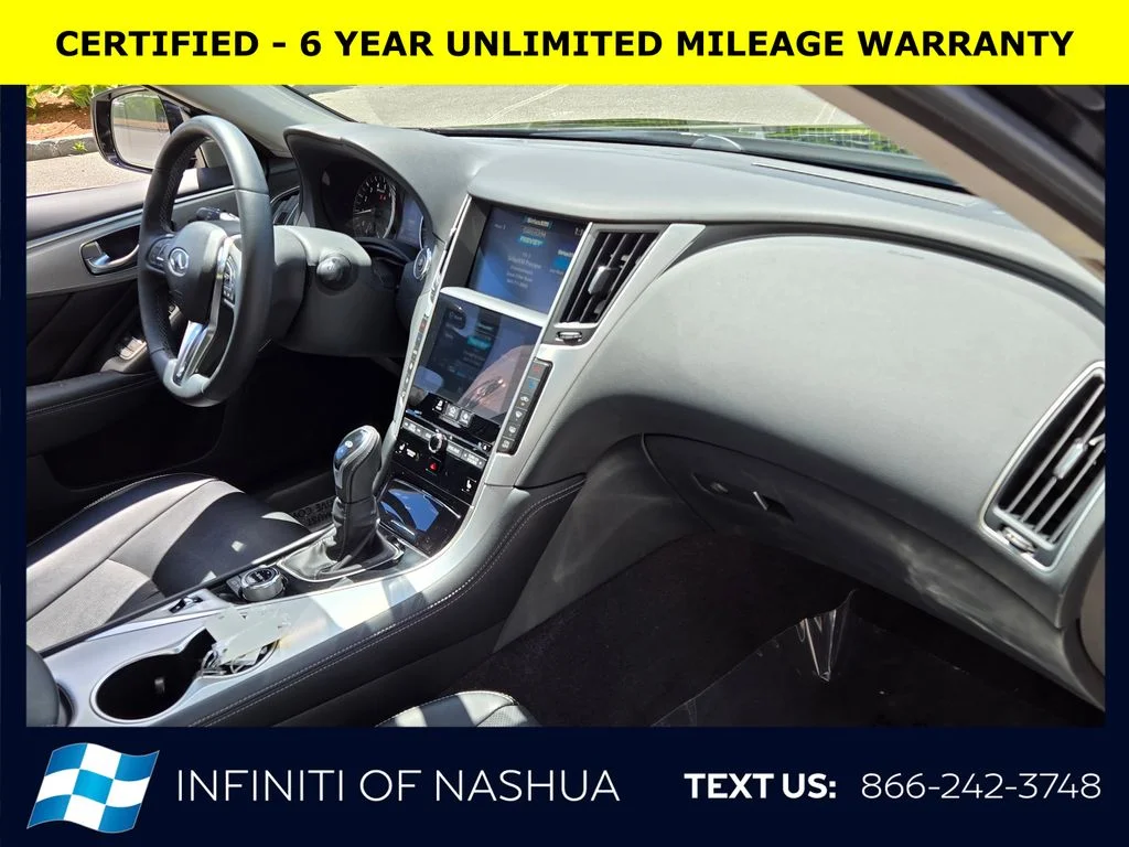 Certified Used 2023 Black INFINITI LUXE image 16